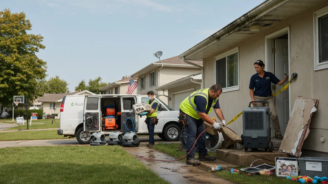 Water Damage Restoration in Blanket, TX near me